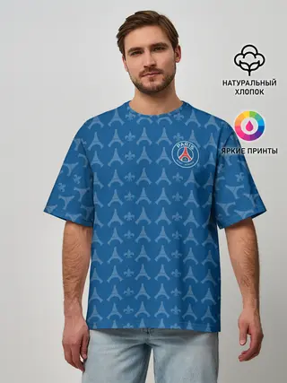 Мужская футболка оверсайз / PSG 2018 Original