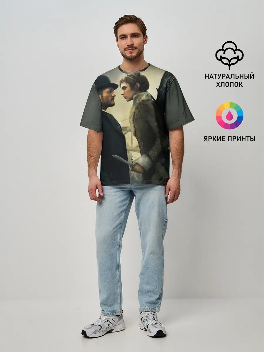 Мужская футболка оверсайз / Carnival Row