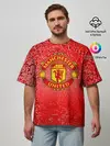 Мужская футболка оверсайз / ФК Манчестер Юнайтед