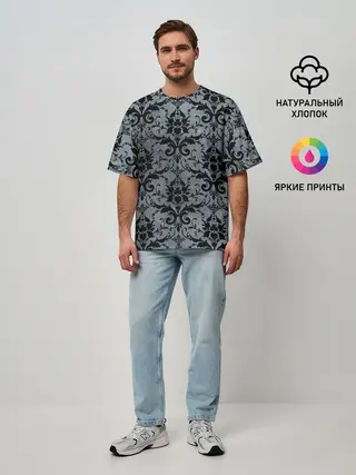 Мужская футболка оверсайз / Винтаж