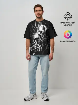 Мужская футболка оверсайз / Powerlifting