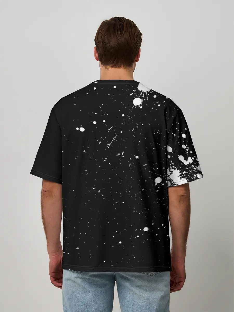 Мужская футболка оверсайз / Гражданская оборона