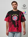 Мужская футболка оверсайз / Bayern Munchen: Бавария.
