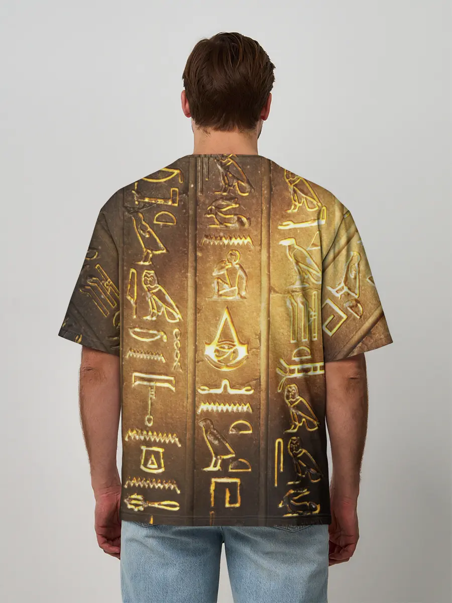 Мужская футболка оверсайз / ASSASSINS CREED l ORIGINS