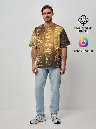 Мужская футболка оверсайз / ASSASSINS CREED l ORIGINS