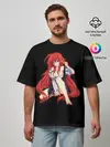 Мужская футболка оверсайз / Rias Gremory