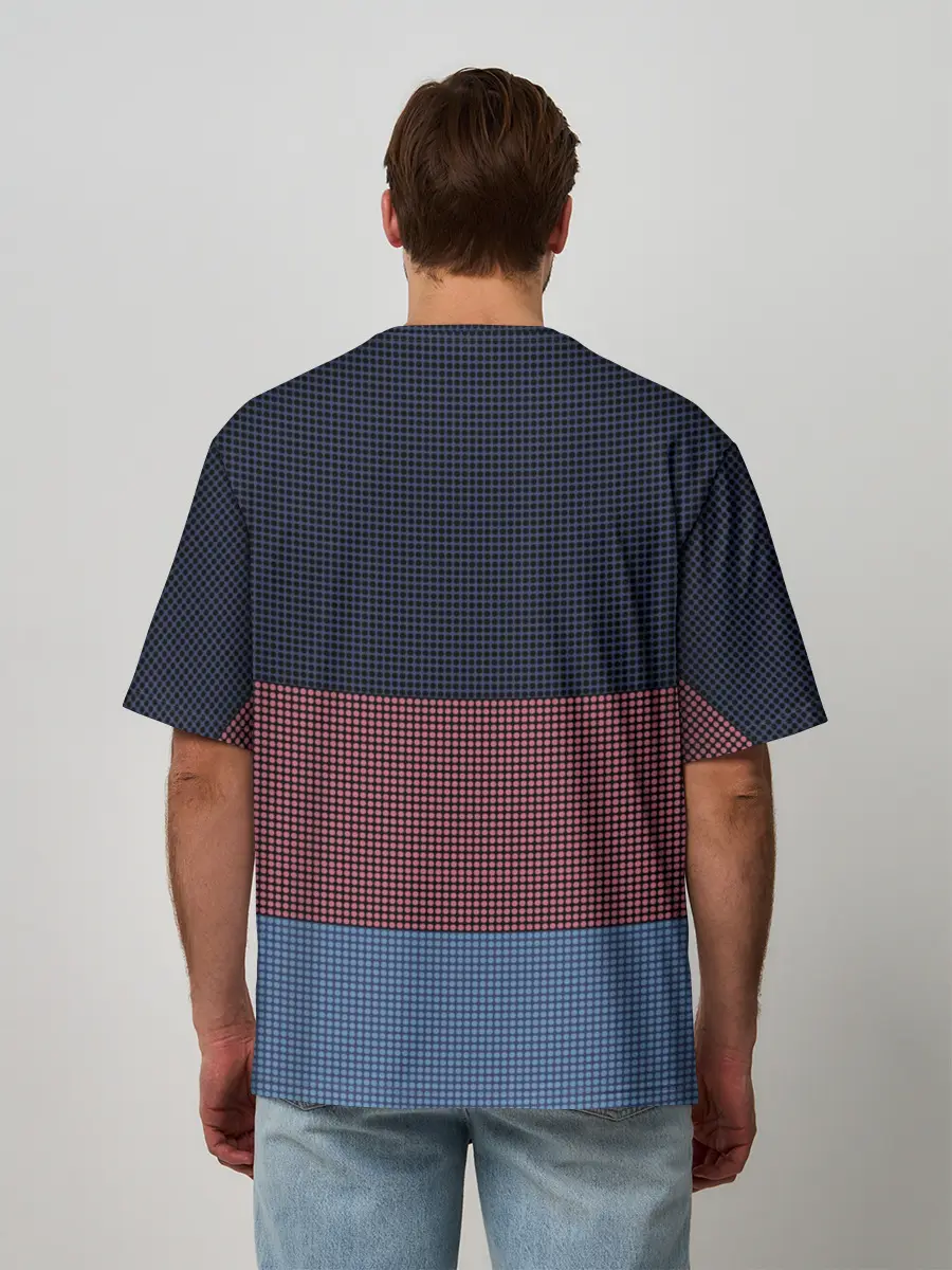 Мужская футболка оверсайз / Диана Принс