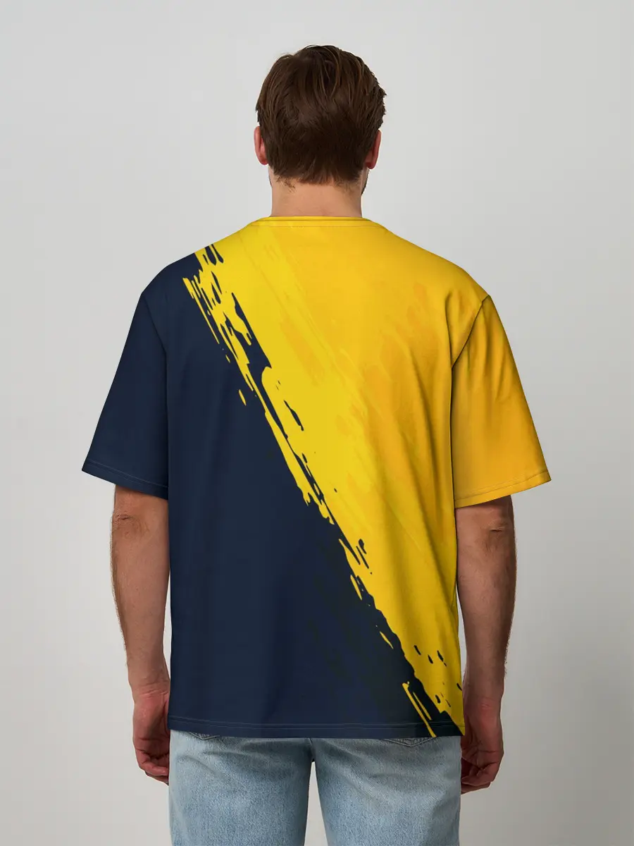 Мужская футболка оверсайз / PIKACHU PIKA PIKA | ПИКАЧУ