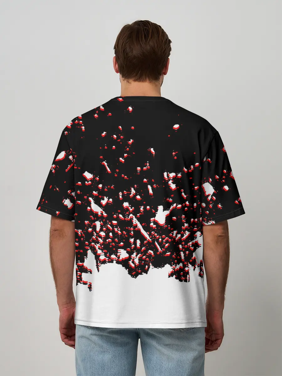 Мужская футболка оверсайз / muse.