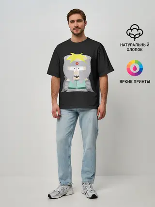 Мужская футболка оверсайз / Batters