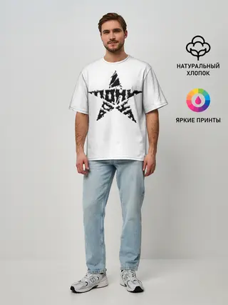 Мужская футболка оверсайз / Тони Раут