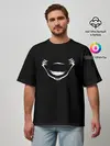 Мужская футболка оверсайз / Sukunas face