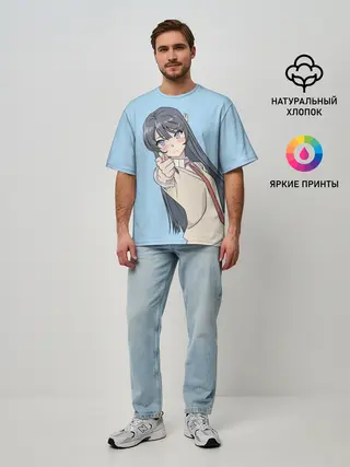 Мужская футболка оверсайз / Seishun Buta