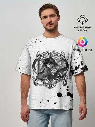 Мужская футболка оверсайз / Castlevania | Trevor Belmont