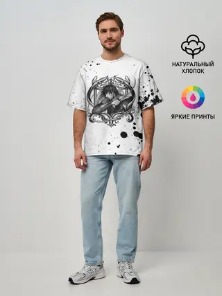 Мужская футболка оверсайз / Castlevania | Trevor Belmont