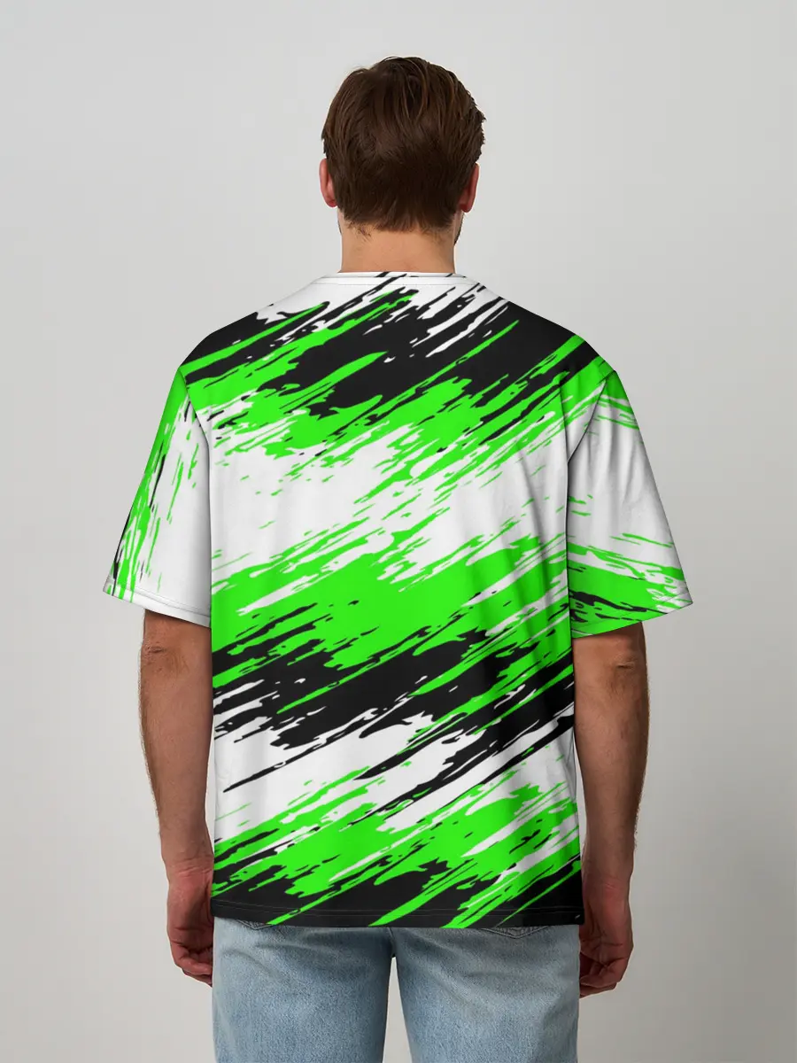 Мужская футболка оверсайз / Watch Dogs