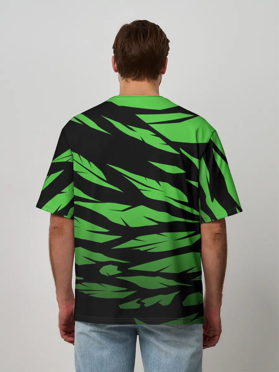 Мужская футболка оверсайз / Minecraft