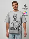 Мужская футболка оверсайз / Lil Peep