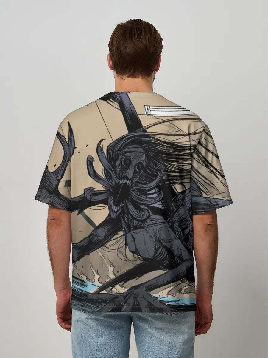 Мужская футболка оверсайз / Мерико Чан