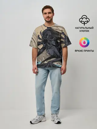 Мужская футболка оверсайз / Мерико Чан