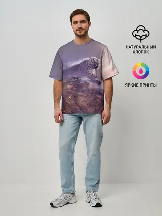 Мужская футболка оверсайз / Танк