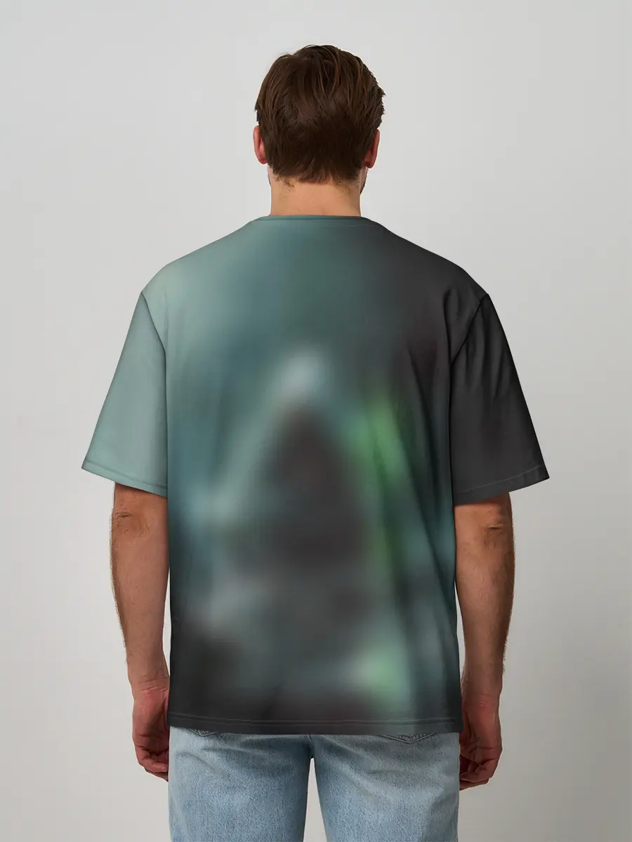 Мужская футболка оверсайз / ВЕДЬМАК