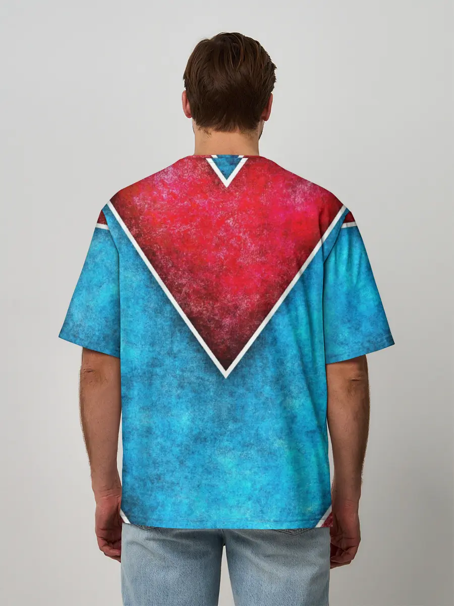 Мужская футболка оверсайз / Grunge