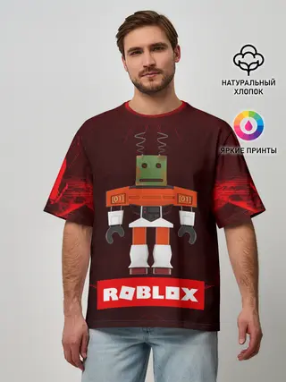 Мужская футболка оверсайз / ROBLOX | РОБЛОКС