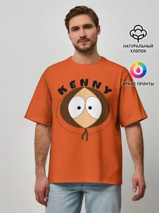 Мужская футболка оверсайз / KENNY