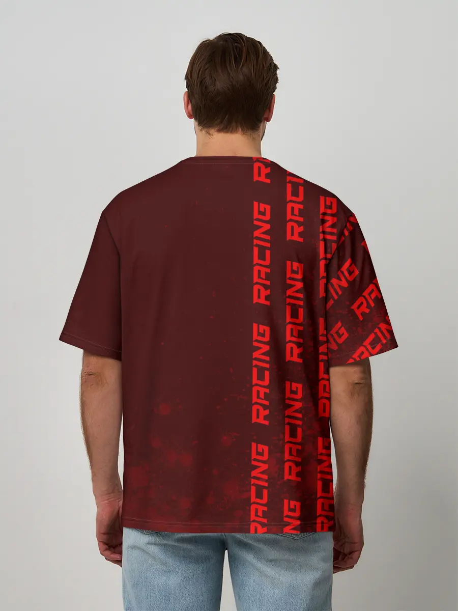 Мужская футболка оверсайз / Тойота - Pro Racing