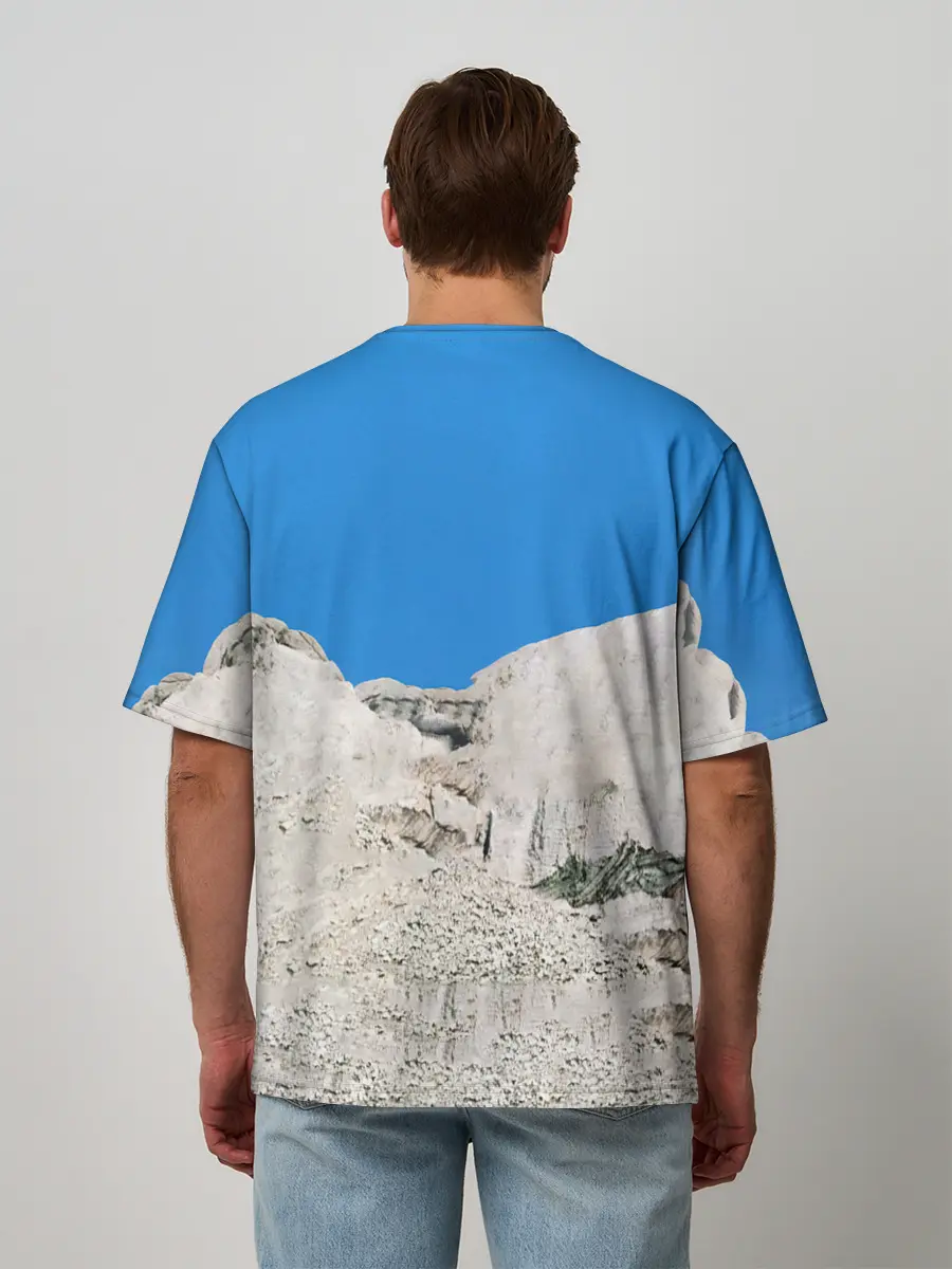 Мужская футболка оверсайз / Deep Purple in Rock