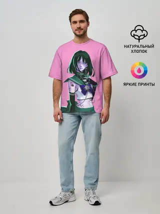 Мужская футболка оверсайз / SAILOR MOON