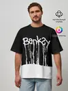 Мужская футболка оверсайз / Banksy