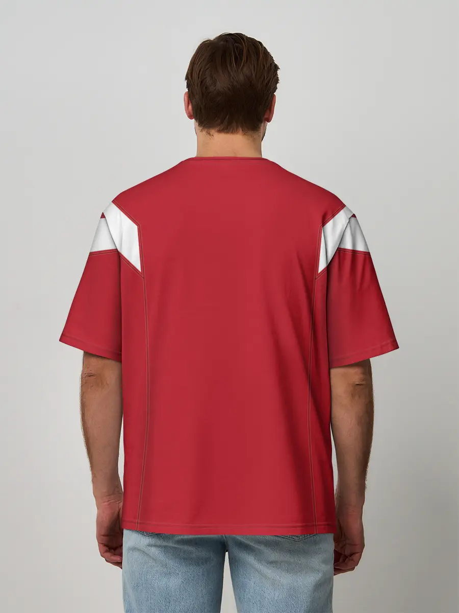 Мужская футболка оверсайз / Сборная России 2018 Exclusive