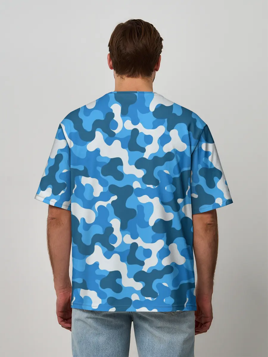 Мужская футболка оверсайз / STALKER ЧИСТОЕ НЕБО