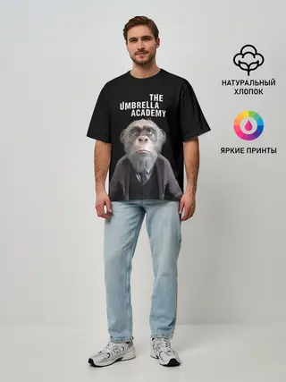 Мужская футболка оверсайз / Пого | Академия Амбрелла