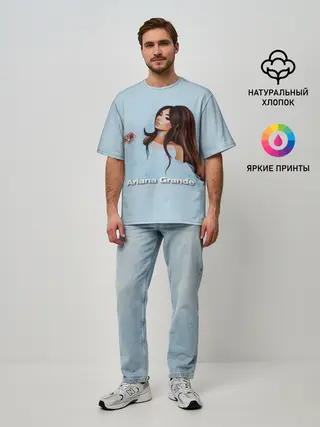 Мужская футболка оверсайз / Ariana Grande