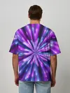 Мужская футболка оверсайз / Неоновые стрелы