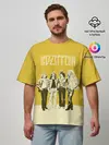 Мужская футболка оверсайз / Led Zeppelin