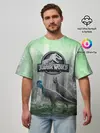 Мужская футболка оверсайз / Jurassic World | Мир Юрского периода