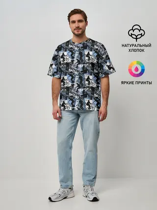 Мужская футболка оверсайз / SPORT