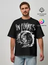 Мужская футболка оверсайз / In Flames