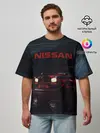 Мужская футболка оверсайз / NISSAN | НИССАН