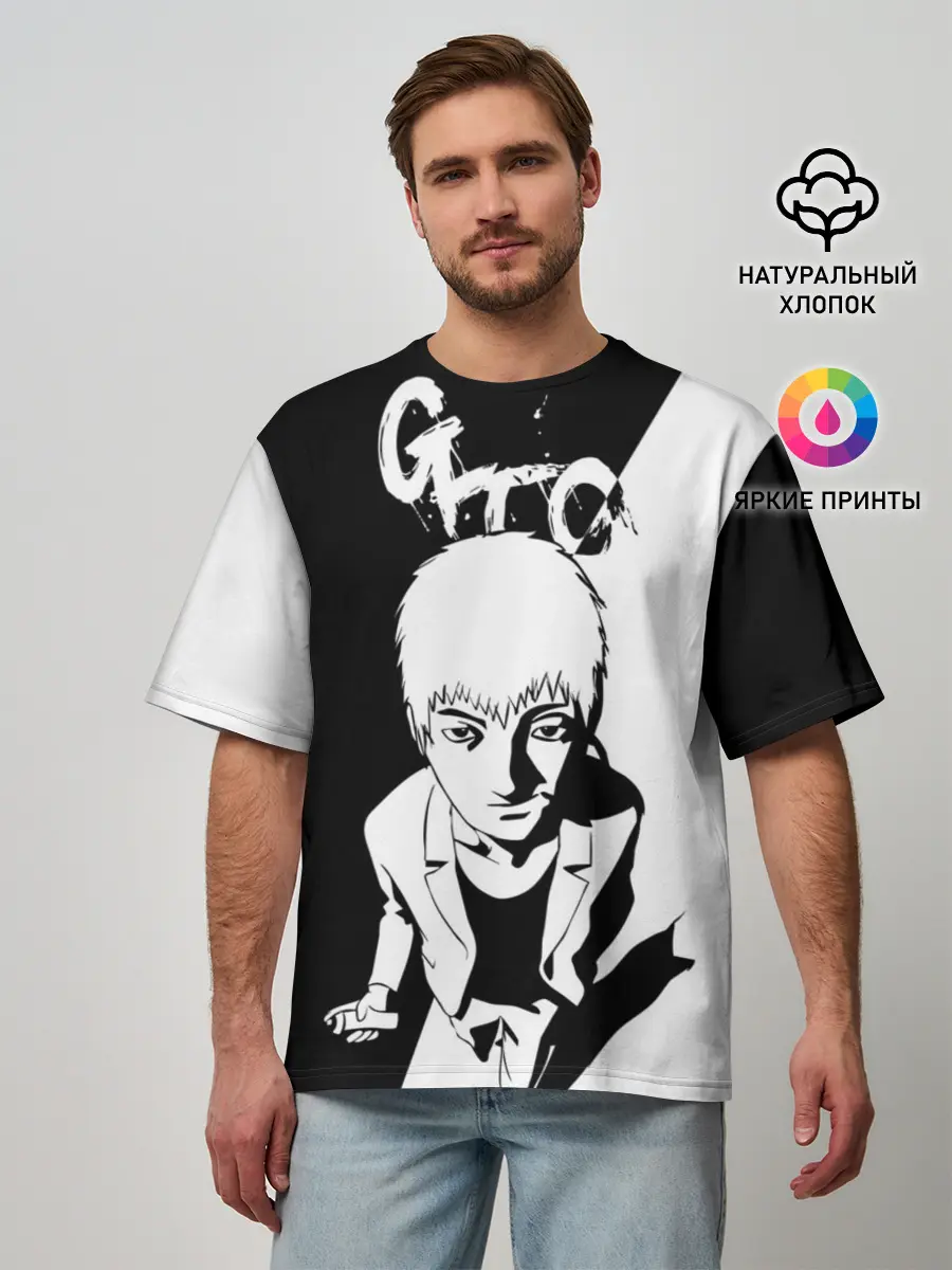 Мужская футболка оверсайз / Onizuka oldschool anime