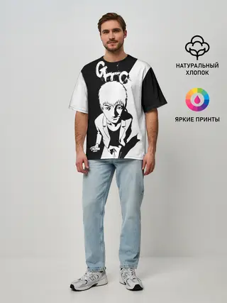 Мужская футболка оверсайз / Onizuka oldschool anime