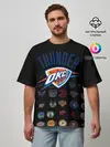 Мужская футболка оверсайз / Oklahoma City Thunder
