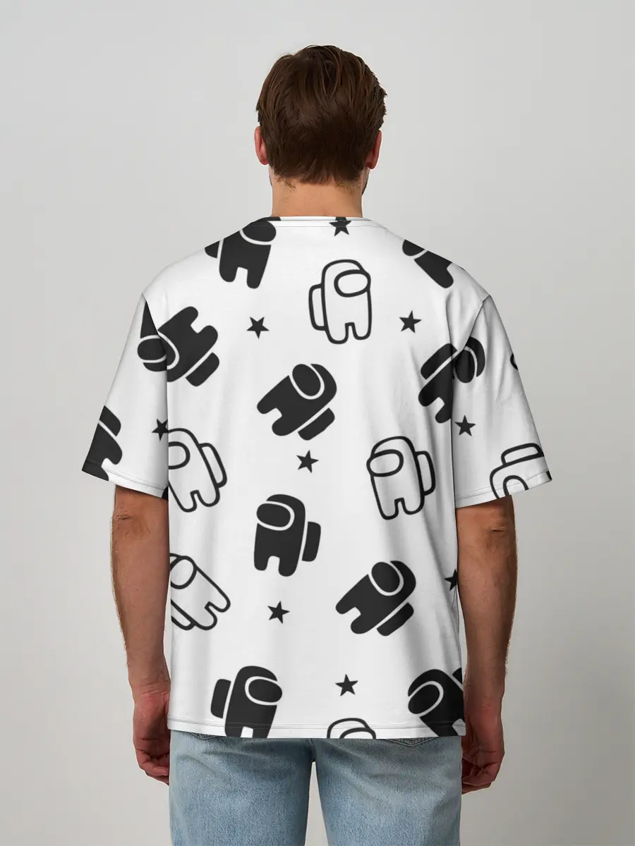 Мужская футболка оверсайз / AMONG US