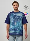 Мужская футболка оверсайз / Doctor Who