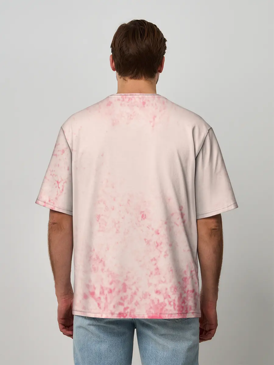 Мужская футболка оверсайз / Love Pug | Люблю мопса