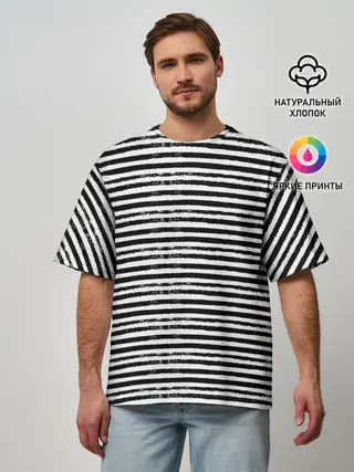 Мужская футболка оверсайз / OLD BOY